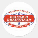 Buscar drahthaar pegatinas Amante del perro