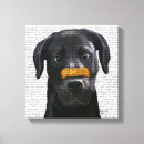 Buscar perro negro lienzos Contemporáneo