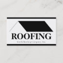 Buscar roofing tarjetas de visita El cubrir