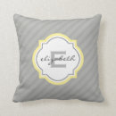 Buscar quatrefoil amarillo cojines Modelo