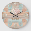 Buscar rayas madera de relojes de pared Náutica