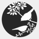 Buscar pájaro blanco y negro pegatinas Pájaros