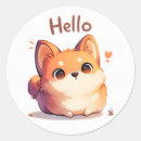 Buscar kawaii dog pegatinas Adorable