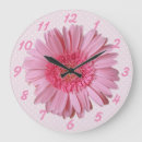 Buscar lunares rosados relojes de pared Elegante