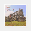 Buscar locomotoras de vapor servilletas Vintage