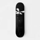 Buscar natural tablas de skate Blanco y negro