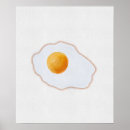 Buscar huevo frito posters Minimalista