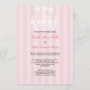 Buscar raya negra rosada invitaciones Rosa y negro