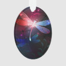 Buscar dragón rojo adornos Negro