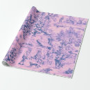 Buscar rococó papel de regalo Toile
