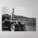 Buscar auto antiguo posters Divertido