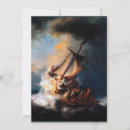 Buscar tormenta en el mar tarjetas Rembrandt