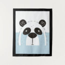 Buscar panda azul posters Blanco