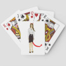 Buscar diablo barajas de cartas Mujer