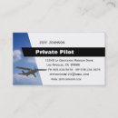 Buscar piloto privado tarjetas de visita Para todos
