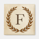 Buscar monograma de f imanes Vintage