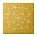 Buscar amarillo de la mostaza azulejos Patrón