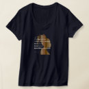 Buscar ébano camisetas Para ella