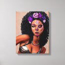 Buscar mujer negra lienzos General y unisex