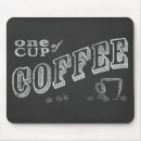 Buscar taza café de alfombrillas de raton Amante del café