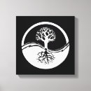 Buscar yin yang lienzos Árbol