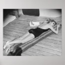 Buscar baño de sol posters Blanco y negro