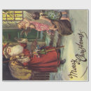 Buscar ángeles del día fiesta de papel de regalo Retro