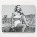 Buscar bikini alfombrillas de raton Blanco y negro