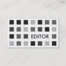 Buscar el corregir tarjetas de visita Escritor