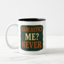 Buscar yo sarcástico nunca tazas General y unisex