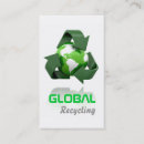 Buscar reciclaje tarjetas de visita Negocio