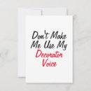 Buscar decorador tarjetas Divertido
