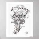 Buscar sostenible posters Conciencia ambiental