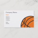 Buscar baloncesto tarjetas de visita Negocio