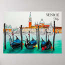 Buscar acuarela de venecia posters Gondola
