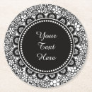 Buscar mano posavasos Floral