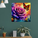 Buscar monarca posters Rosa