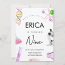 Buscar ciencias invitaciones Fiesta de ciencia chica