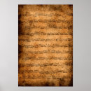 Buscar partitura musical posters Vintage