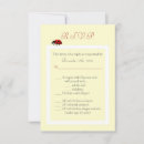 Buscar insecto tarjetas rsvp Amarillo