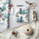 Buscar ciervos papel de regalo Acuarelas