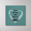 Buscar sonrisa lienzos Tipografía