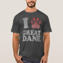 Buscar great dane camisetas Perro