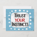 Buscar instintos Confía en tus instintos