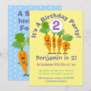 Buscar zanahorias invitaciones Para niños