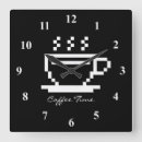 Buscar taza café de relojes de pared Lindo