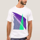 Buscar geométrico camisetas Púrpura