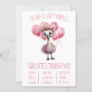 Buscar avestruz invitaciones Adorable