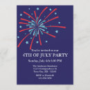 Buscar fuegos artificiales invitaciones Día de la independencia