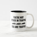 Buscar tráfico tazas Divertido